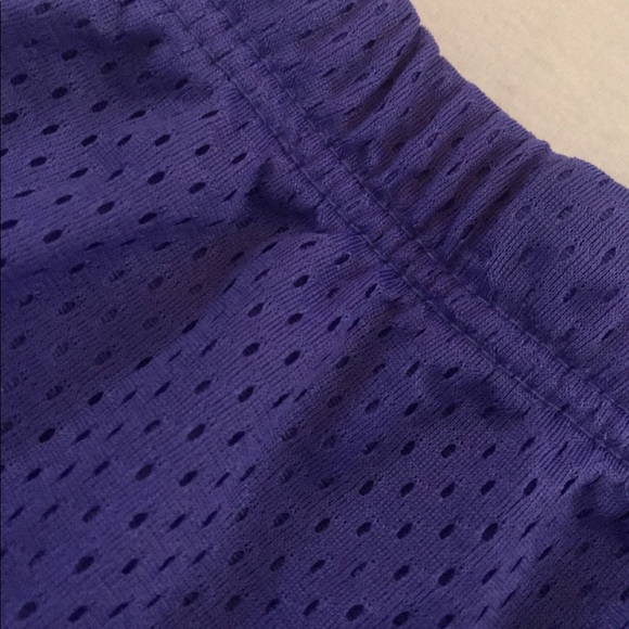 PURPLE NETTED SHORTS - Picture 3 of 5